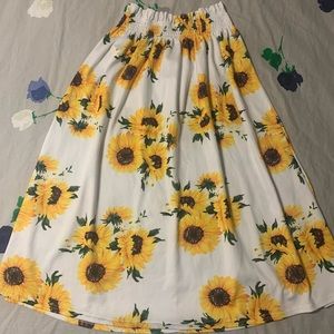 Daisy Print skirt